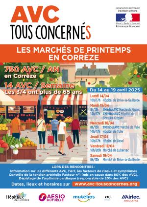 Marchés de printemps AVC Tous concernés