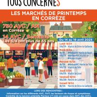 Marchés de printemps AVC Tous concernés